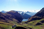 Monti Colombarolo (2309 m) e Ponteranica orientale (2378 m) da Ca’ San Marco il 27 ottobre 2016 - FOTOGALLERY